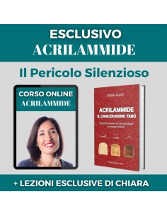 Corso Acrilammide: Il Pericolo Silenzioso + Libro: Acrilammide - Il cancerogeno Tabù in Regalo!  - 1