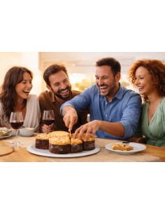 COLOMBA EVOLUTION CON GLASSA ALLE MANDORLE DA 500 g  - 2 2