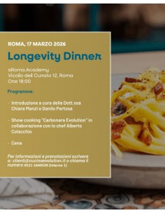 17/03 - Longevity Dinner...